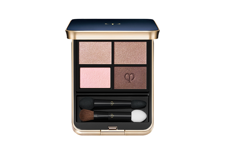 Палетка теней для век Light Illusion Shimmer 4 цвета легко растушевывается для контуринга Clé De Peau Beauté — фото 2