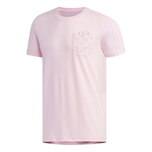 

Футболка neo x pokmon crossover round neck short sleeve pink Adidas, розовый
