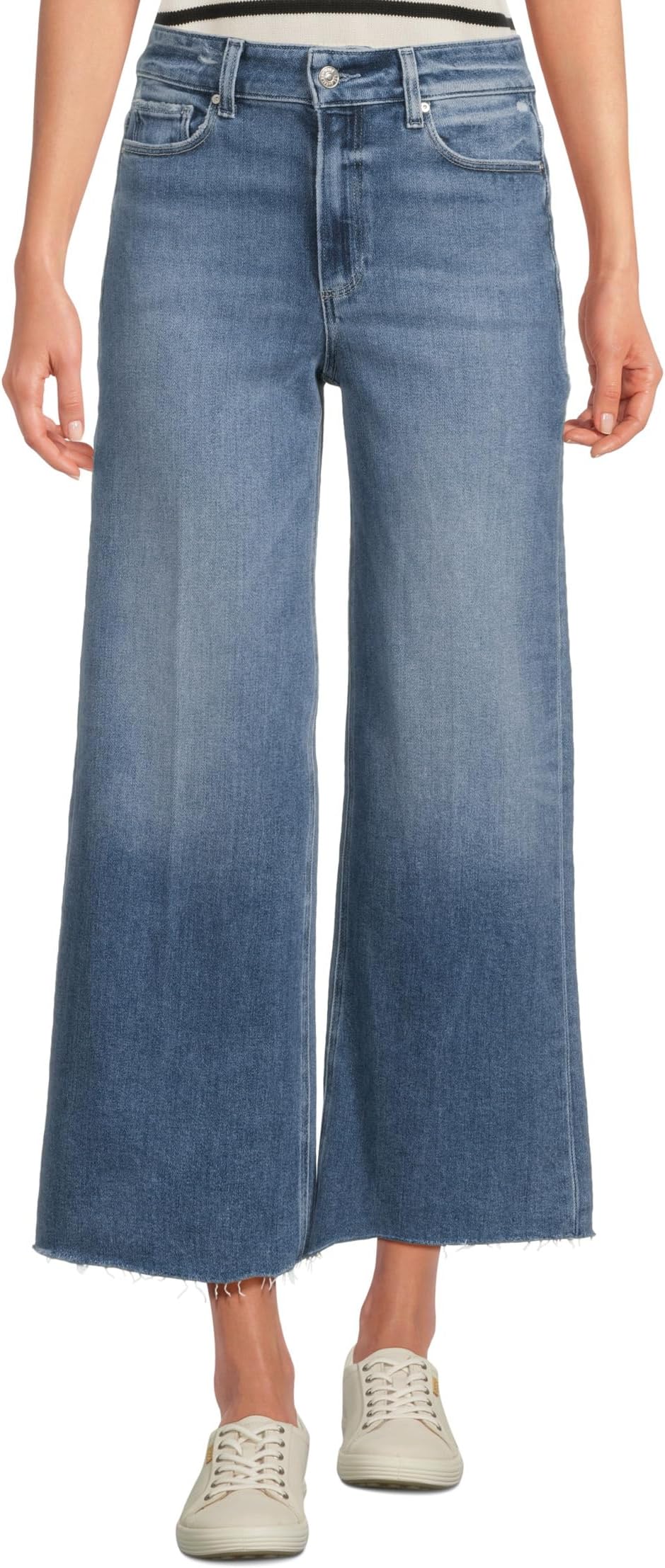 

Джинсы Paige Anessa Raw Hem, цвет Westminster Distressed