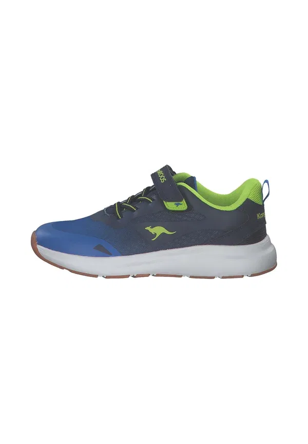 Кроссовки Kangaroos, dk navy lime, темно-синий с лаймом