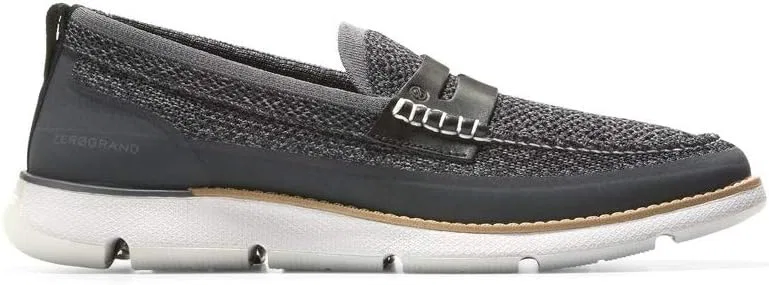 Лоферы Zerogrand Stitchlite, черный/облачный Cole Haan