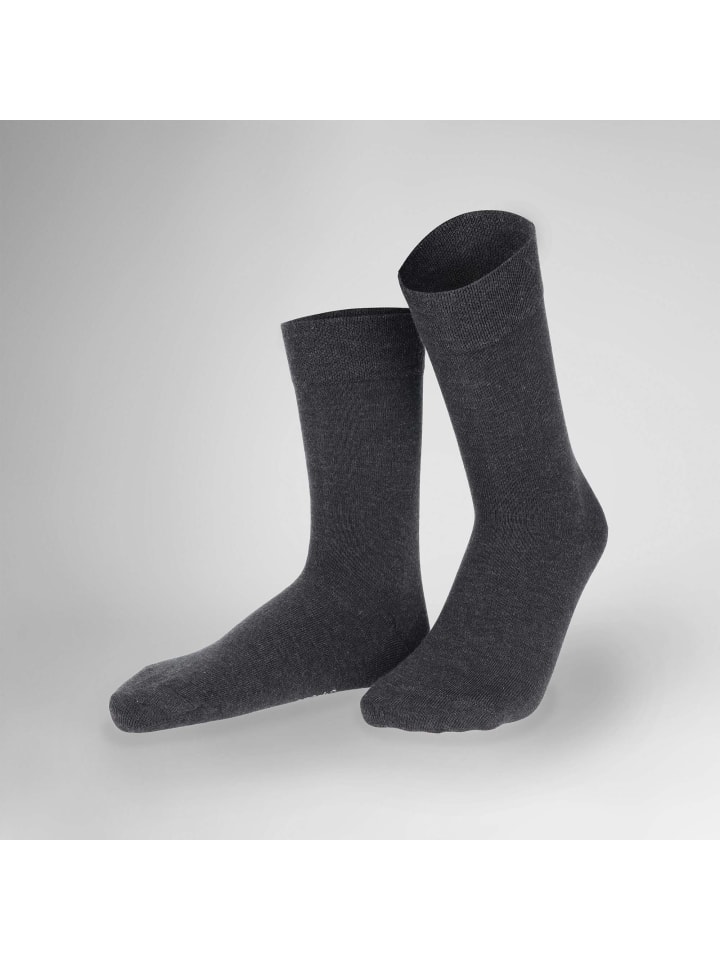 

Носки Relax Woolmix Clima с функцией климат-контроля, антрацитового цвета. Hudson