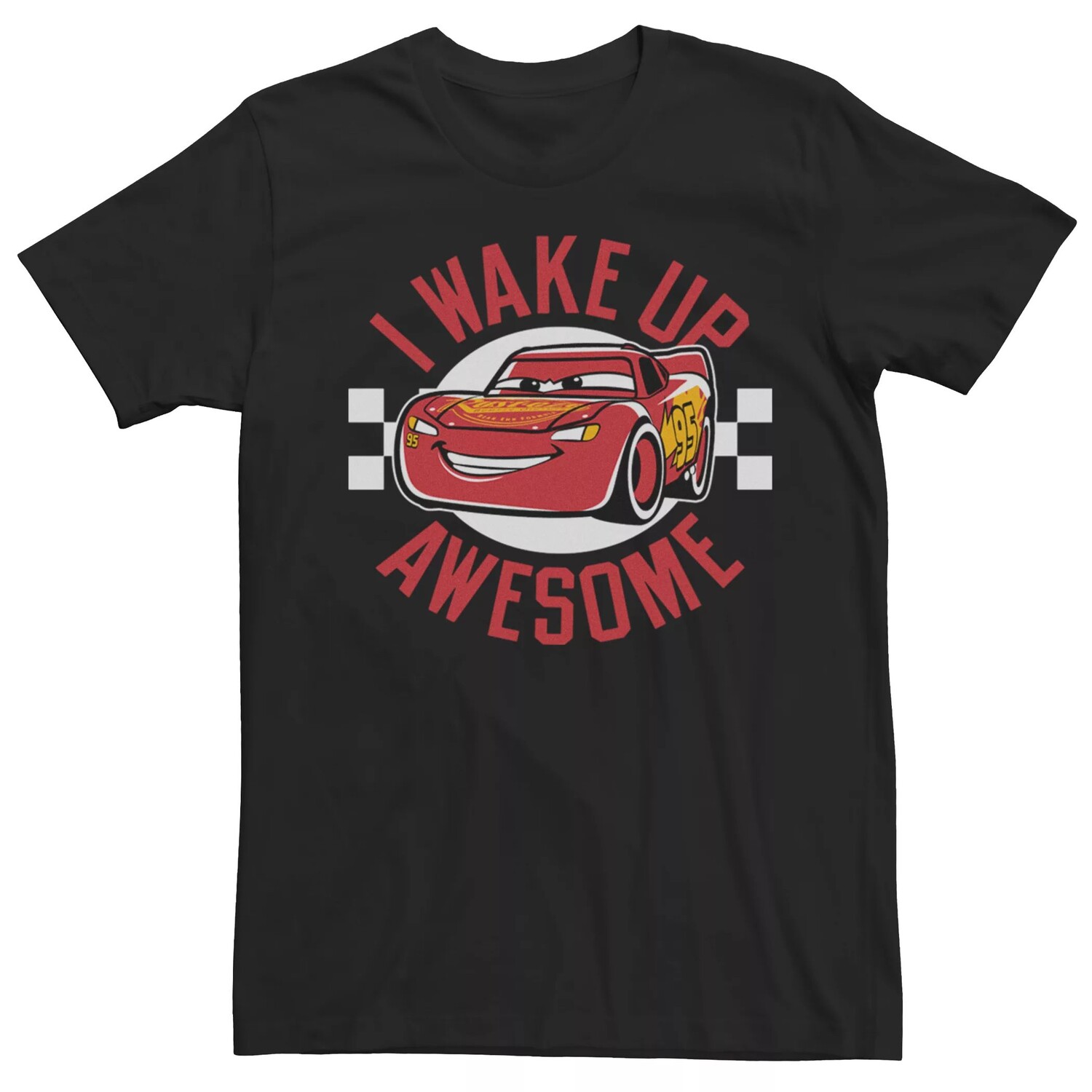 

Мужская футболка Cars 3 I Wake Up Awesome Licensed Character