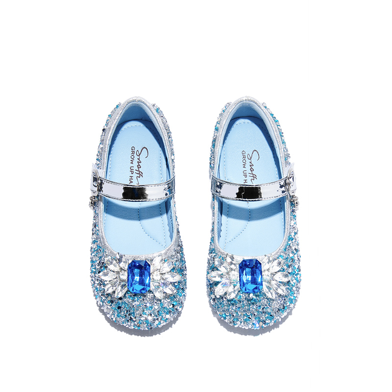 Лаковые туфли для девочек Forest Genie Series Kids' Snoffy, Crystal Pink — фото 4