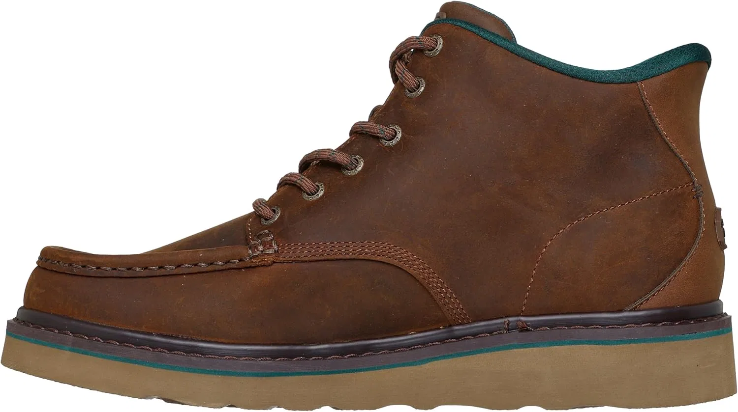 Мужские защитные туфли Skechers John Deere Brockman 2.0 Moc Toe на шнуровке, Cdb — фото 2