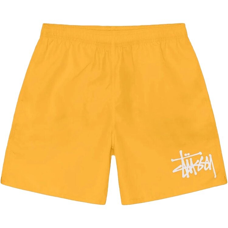 

Шорты Stussy Big Basic Water Short, желтый