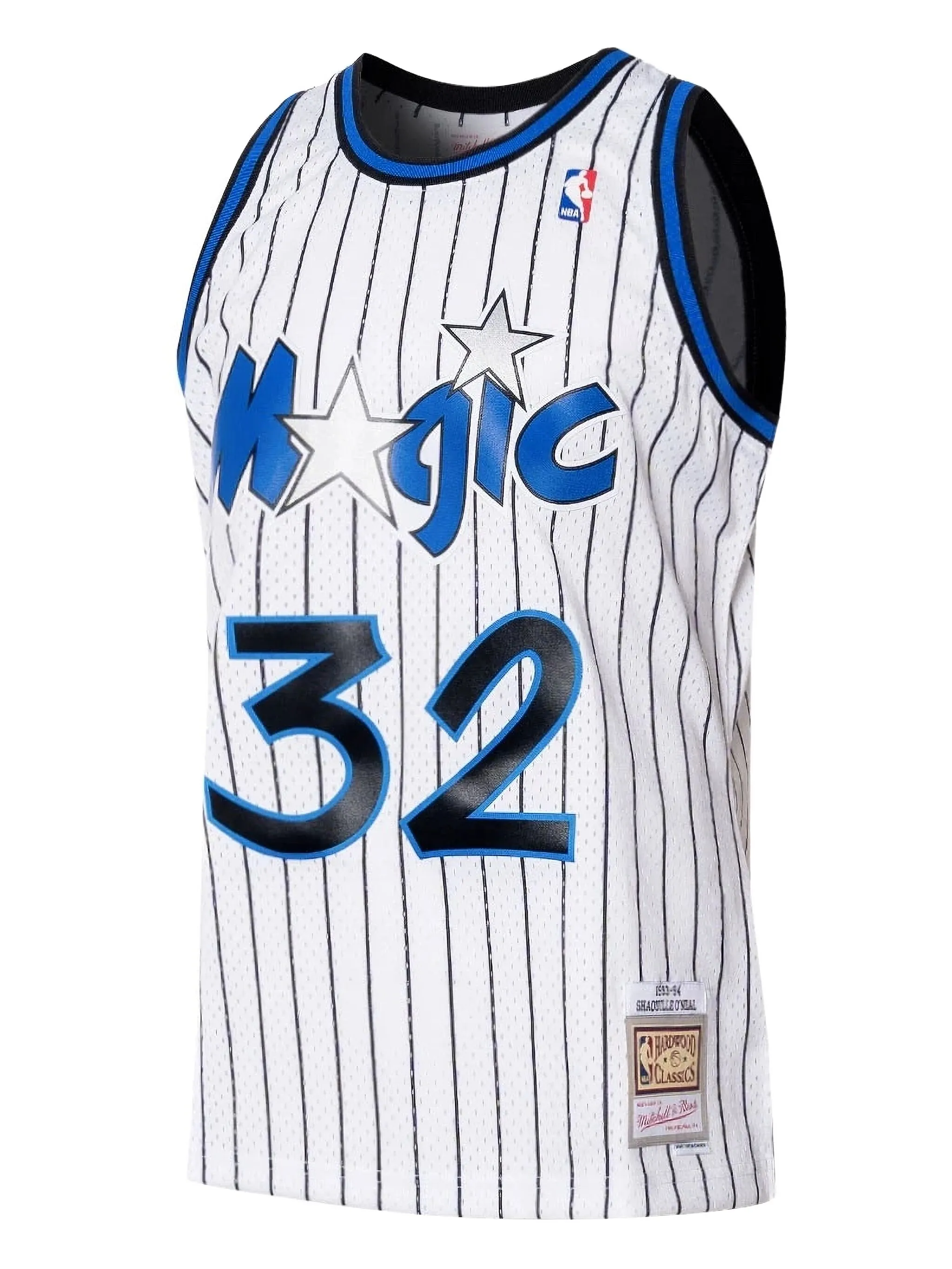 

Топ Magic в тонкую полоску Mitchell & Ness, белый
