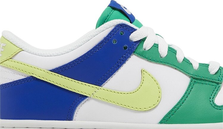 Кроссовки Dunk Low GS 'Stadium Green Royal', зеленый — фото 2