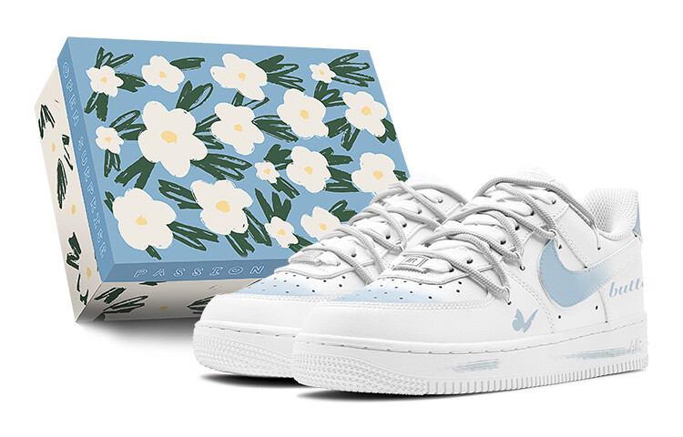 

Женские кроссовки для скейтбординга Nike Air Force 1, Sky Blue