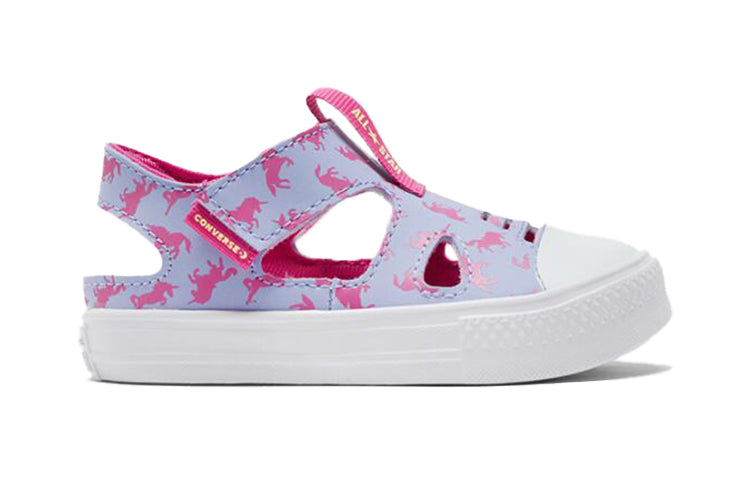 Сандалии (TD) Converse Chuck Taylor All Star Superplay Sandal 'Unicorns', фиолетовый — фото 2