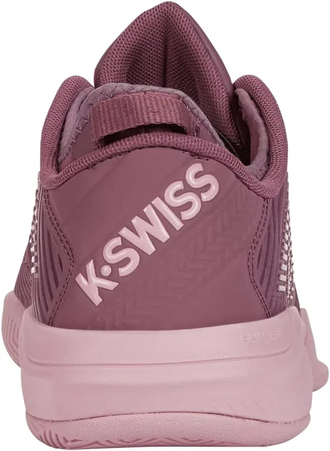 Кроссовки теннисные K-Swiss, цвет Grape Nectar/Cameo Pink — фото 4