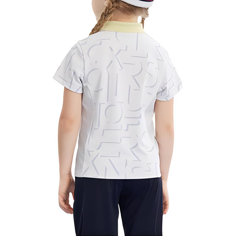 Поло с принтом по всей поверхности для детей 3-7 лет FILA KIDS, мультиколор — фото 4