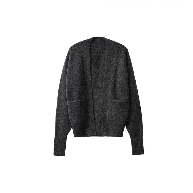 Кардиган Muji с V-образным вырезом, слоновая кость — фото 2