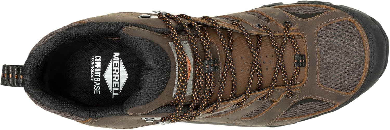 Мужские ботинки Merrell Moab Vertex 2 Mid водонепроницаемые с карбоновым волокном, Earth — фото 2