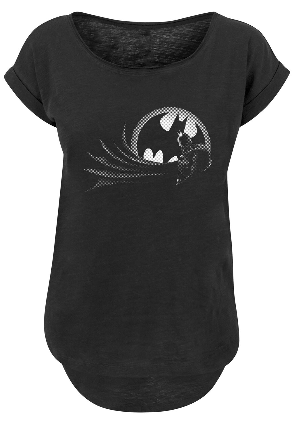 

Футболка с принтом DC COMICS BATMAN SPOT LOGO F4NT4STIC, черный