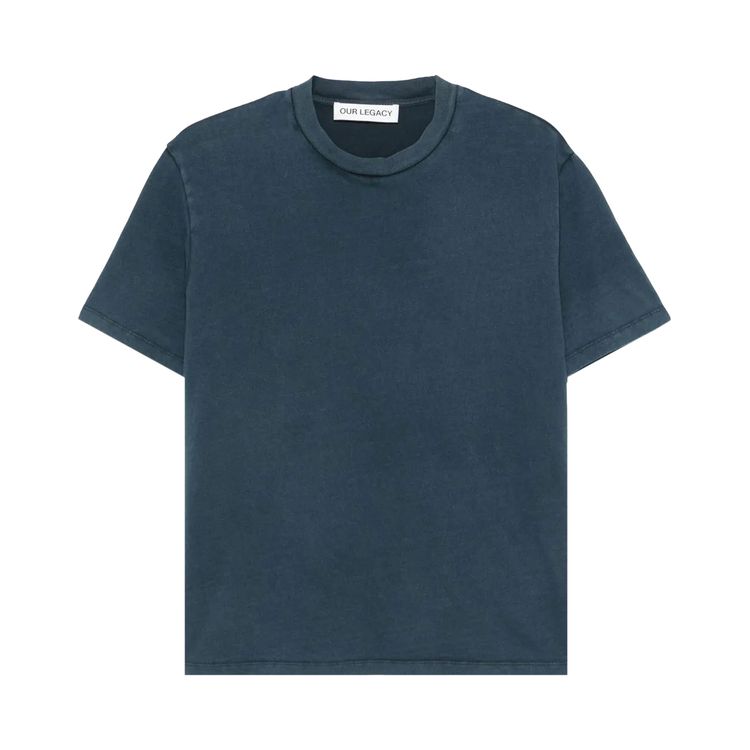

Футболка Our Legacy Box T-Shirt 'Worn Blue', синий