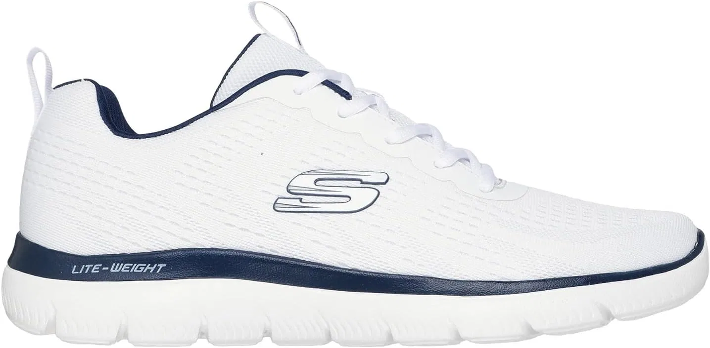 Кроссовки Skechers Summits Torre, White Blue — фото 4
