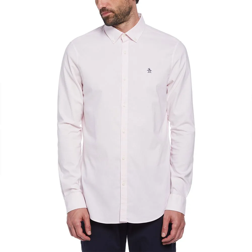 

Рубашка Original Penguin Oxford Stretch No Pocket, белый