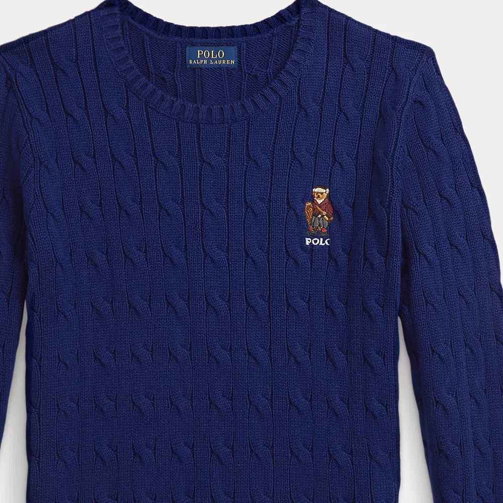 Свитер детский темно-синий Polo Ralph Lauren — фото 4