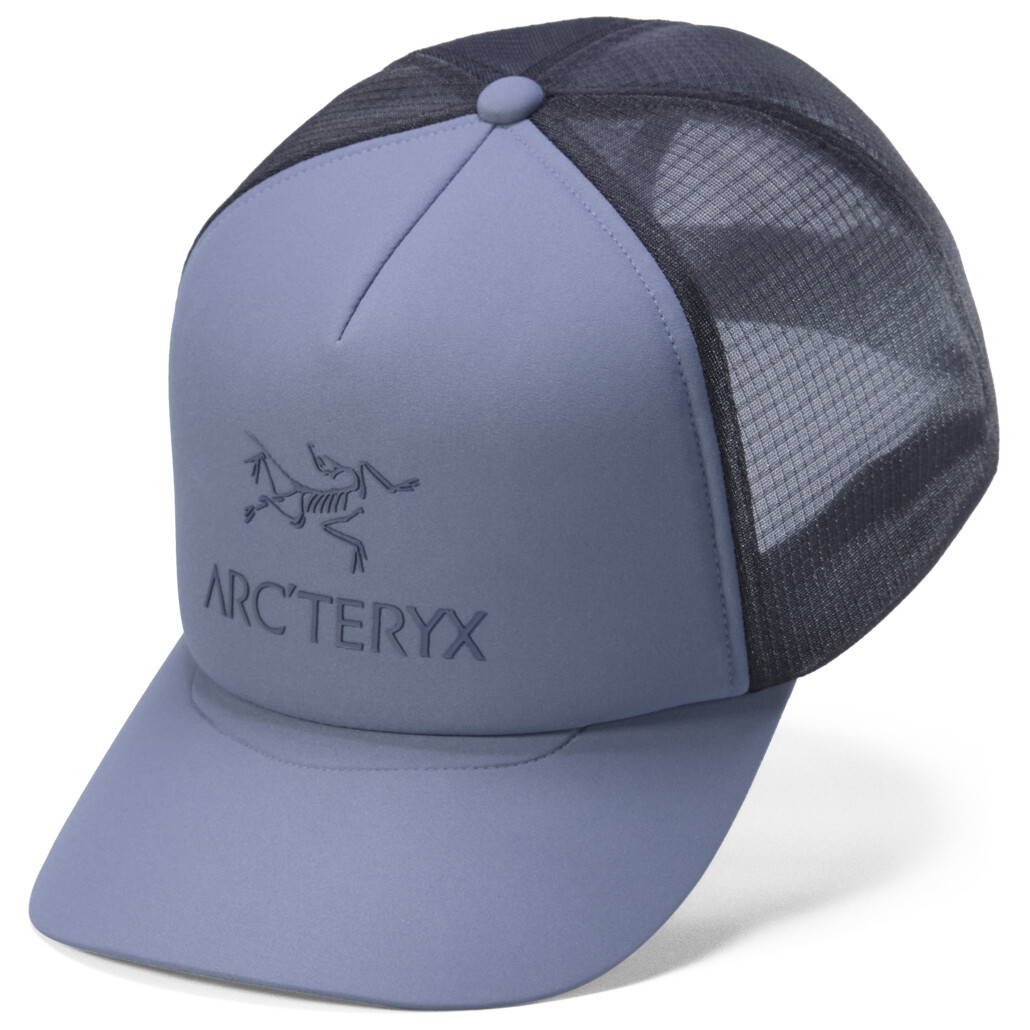

Кепка Arc'Teryx Bird Word Trucker Curved, цвет Stratus/Dark Stratus