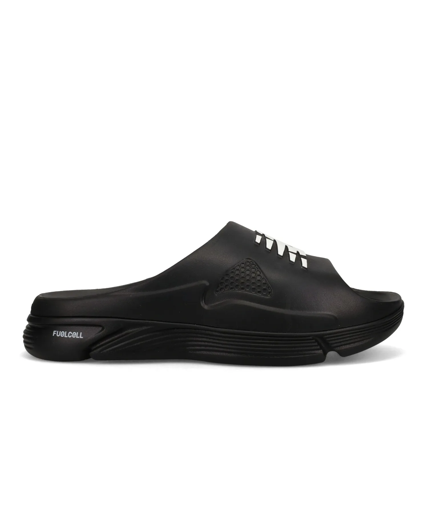 Мужские спортивные сандалии с технологией Fuel Cell New Balance Fuel Cell SL Slide синие — фото 2