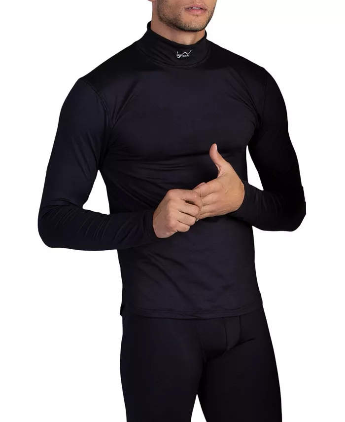 

Мужская термофутболка PERFORMANCE с длинным рукавом и воротником-стойкой Watson'S, черный