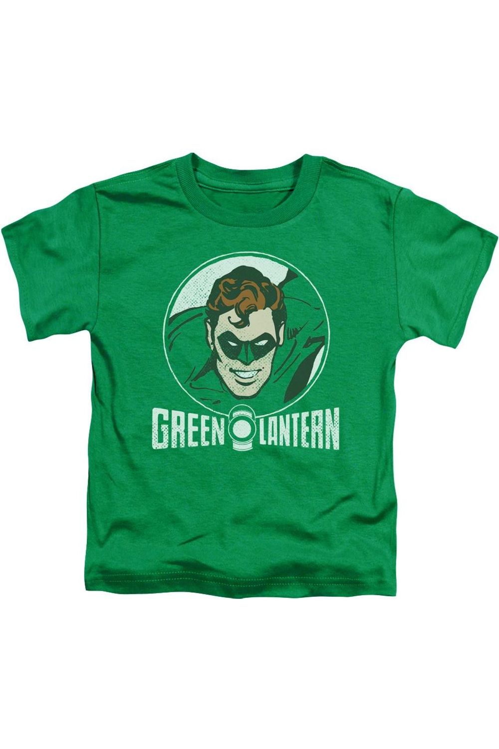 

Детская футболка с коротким рукавом DC Comics Lantern Circle Gildan, зеленый