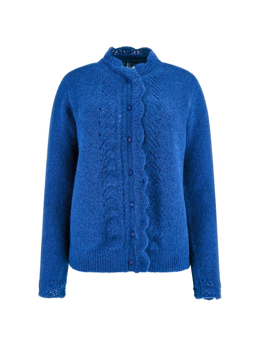 

Вязаный кардиган GUESS Knit Cardigan, синий