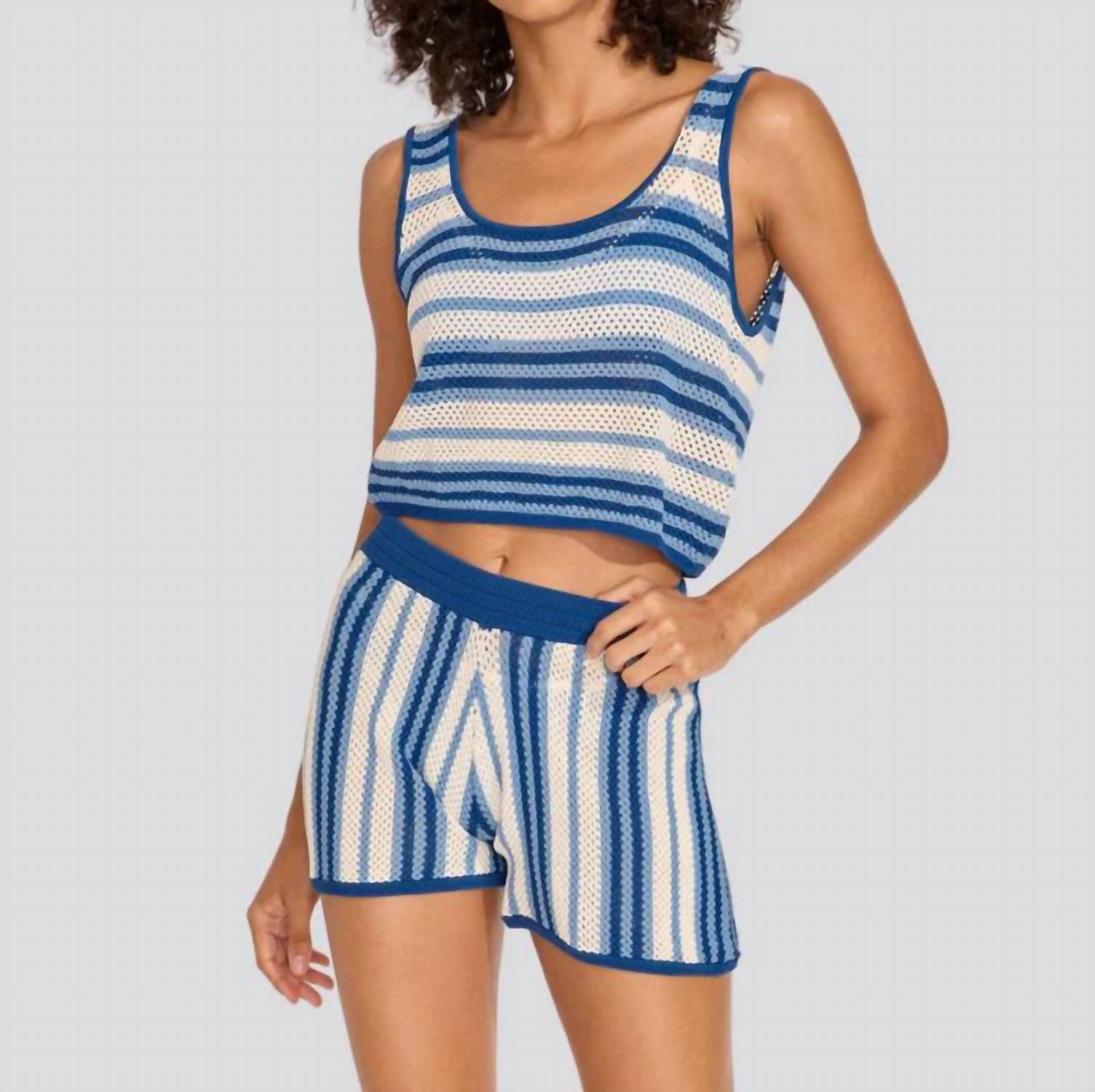 

Шорты женские Solid & Striped, цвет marine blue stripe