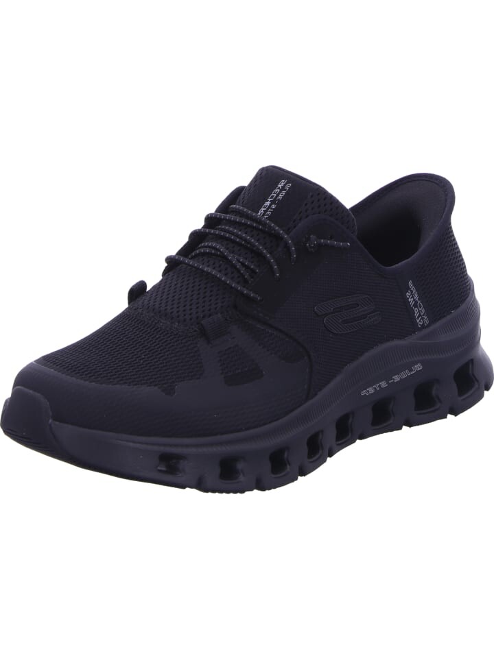 

Кроссовки на шнуровке Skechers Slipper, черный