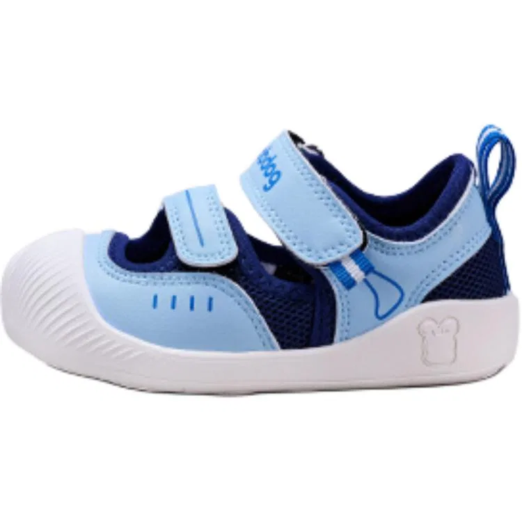 Кроссовки для малышей Anti Kick Abrasion Resistant Low top Infant And Toddler BOBDOG, Denim Blue