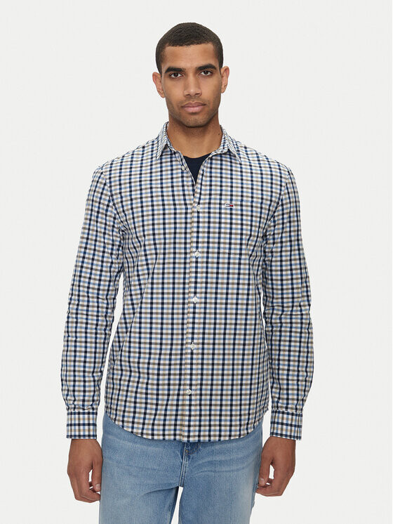 

Рубашка стандартного кроя Tommy Jeans, мультиколор