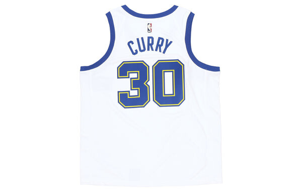 Спортивная футболка golden state warriors curry 30 white hardwood classic swingman jersey Nike, белый — фото 2