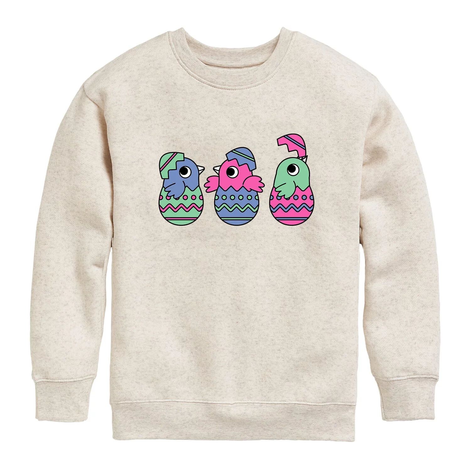 

Флисовый топ с рисунком Chicks In Eggs для мальчиков 8–20 лет Licensed Character