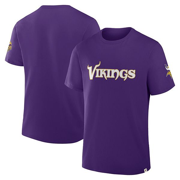 

Мужская фиолетовая футболка minnesota vikings elevated classic legacy Fanatics