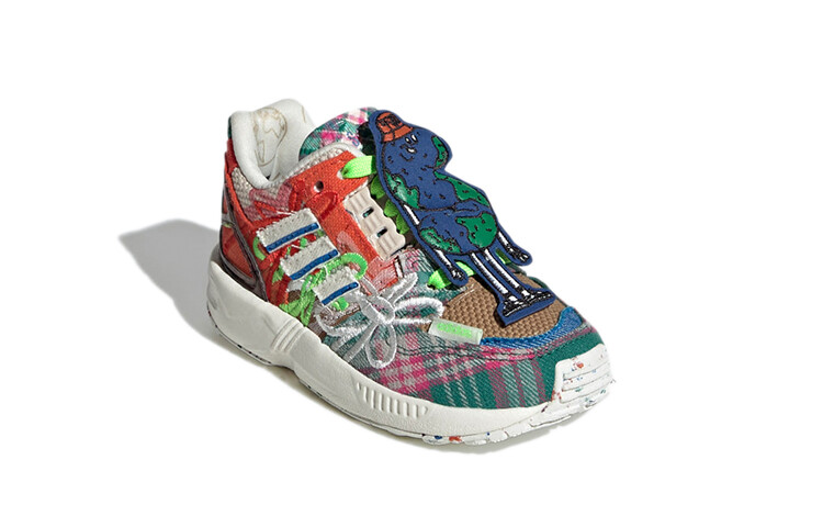 Кроссовки для малышей adidas originals ZX 8000 TD — фото 3