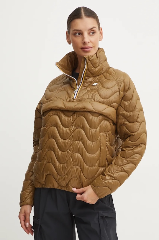 

Куртка Sojenne Quilted Warm K-Way, коричневый