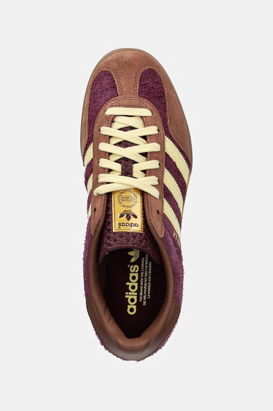 Кроссовки Gazelle Indoor Adidas Originals, бордовый — фото 4