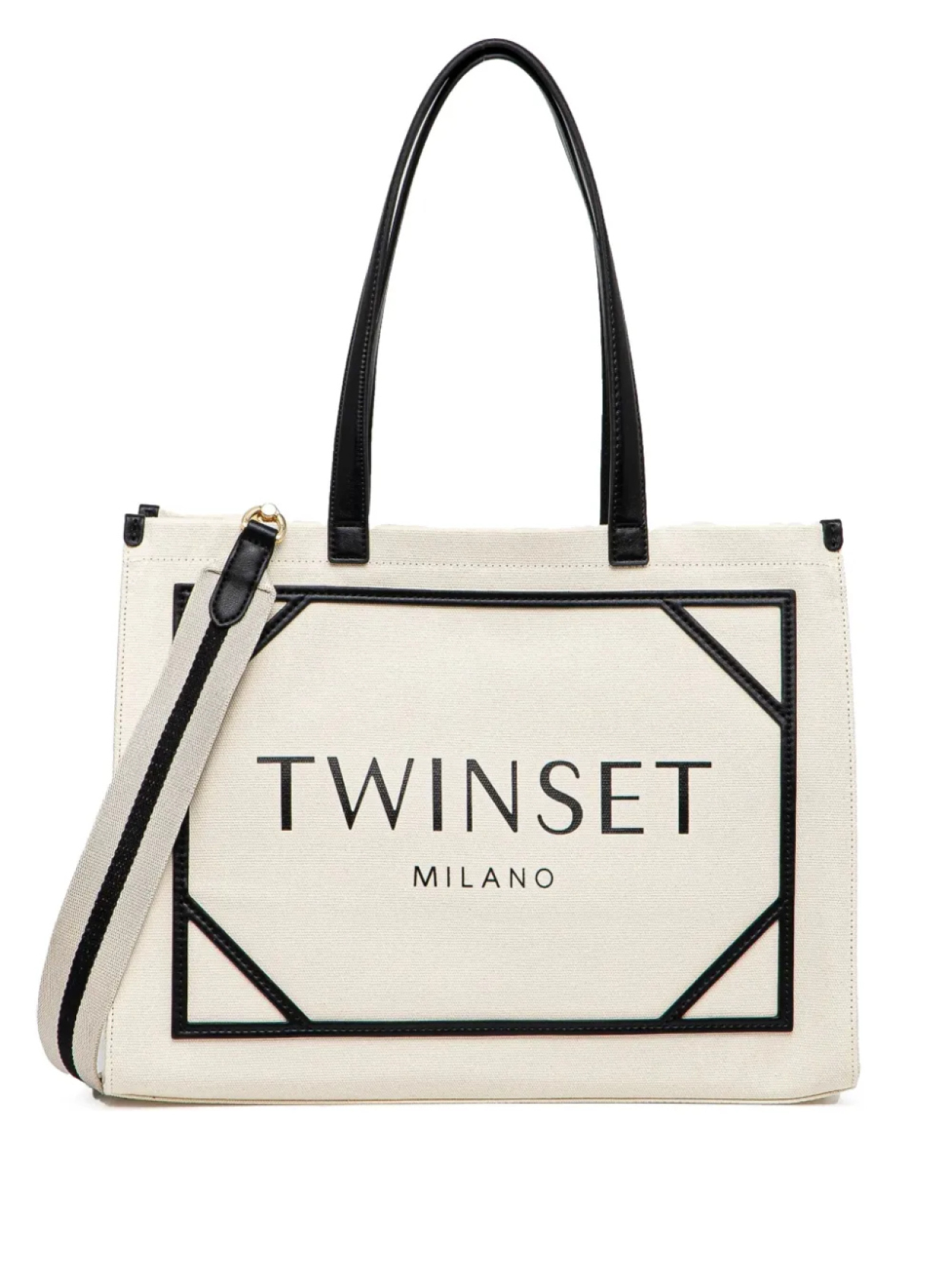 

Сумка-тоут с логотипом TWINSET, нейтральный