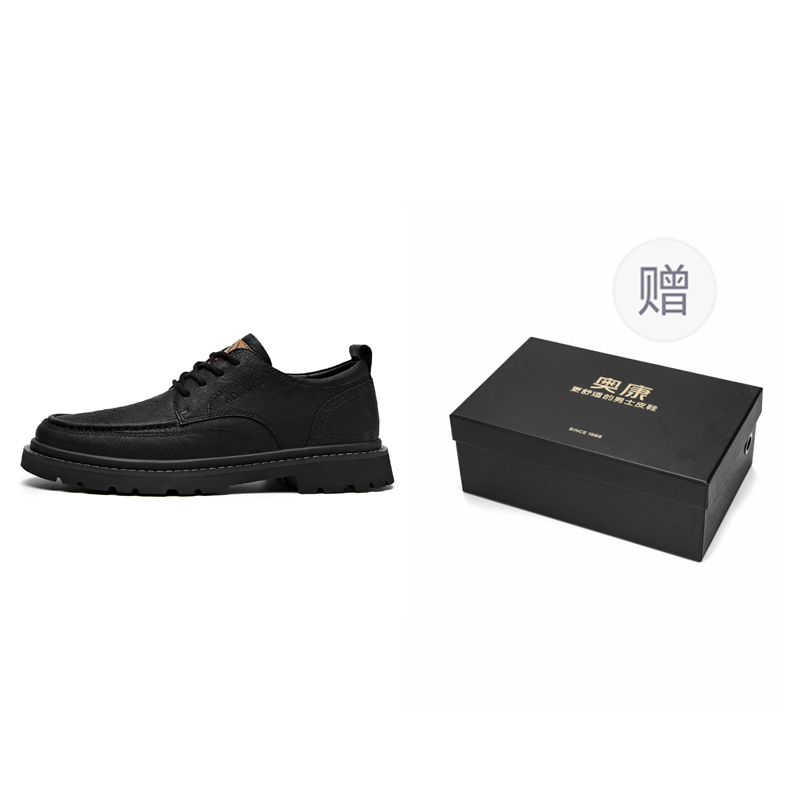 

Кроссовки мужские Lifestyle Shoes Men Low-Top Black Aokang