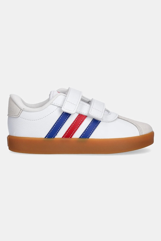 Детские кроссовки VL COURT 3.0 Adidas, белый — фото 2