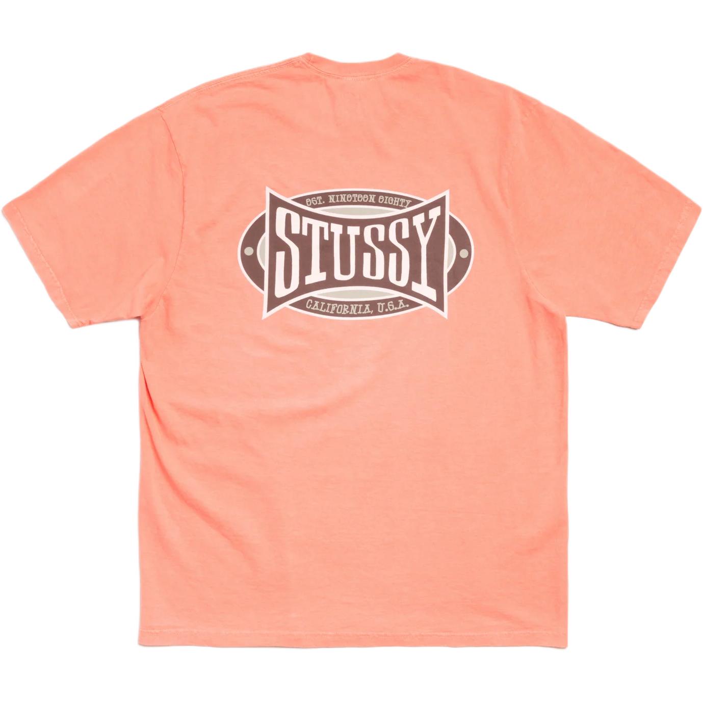 

Футболка Holiday FW25 Unisex Stussy, розовый