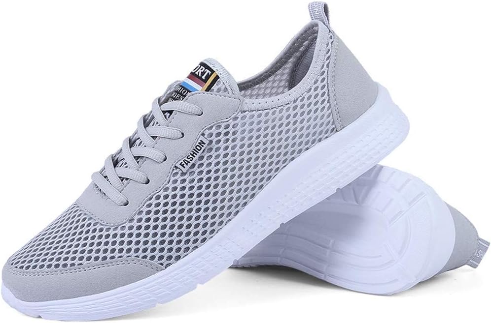 

Мужские дышащие сетчатые лоферы Летние повседневные легкие спортивные кроссовки Удобная обувь для улицы и вождения Стильные и прохладные Asifn, серый