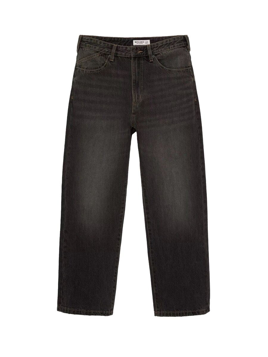 

Мешковатые джинсы Pull&Bear, черный