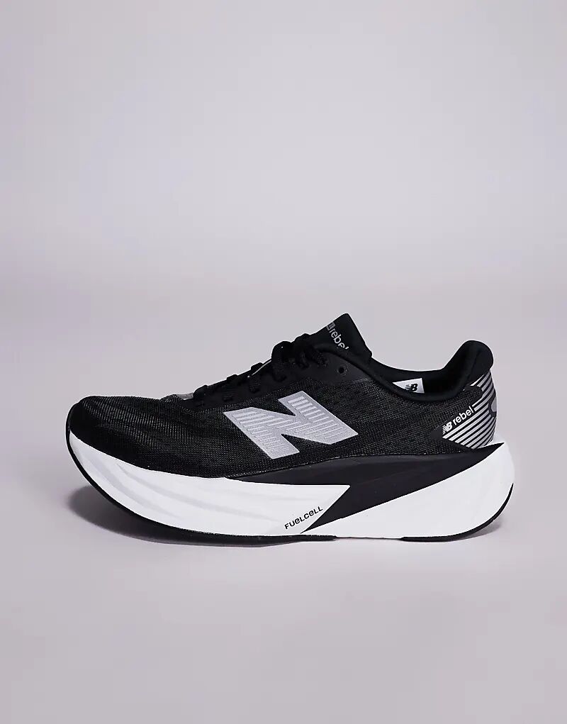 Женские кроссовки для бега New Balance Fuelcell Rebel v5 черного цвета — фото 2