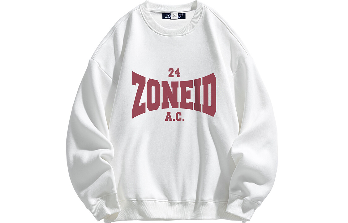 

ZONEiD Толстовка унисекс, Белый