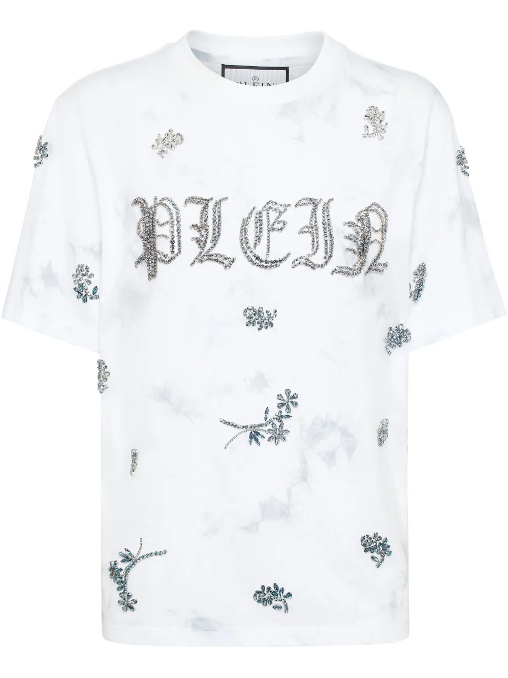

Футболка Flowers Philipp Plein, белый