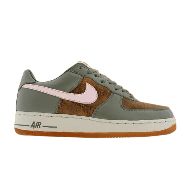 Кроссовки Nike Wmns Air Force 1 Premium, Classic Olive Pink Ice