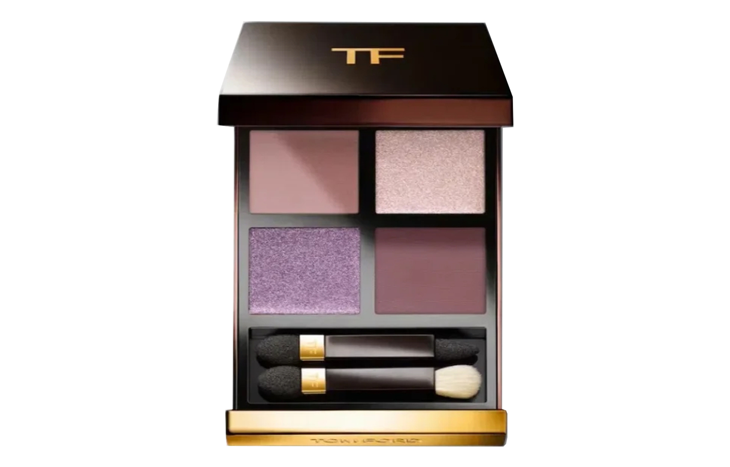 TOM FORD TF Phantom 4 оттенка теней для век легко растушевываются контурирующие подчеркивающие глаза #01 METALLIC MAUVE/#02 ROSE VEIL — фото 2