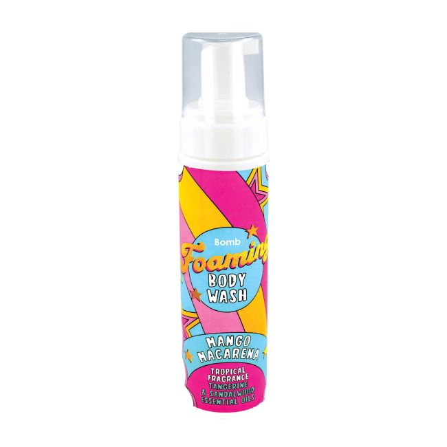 

Пенящийся гель для душа Bomb с ароматом манго и макарены Bomb Cosmetics, 250 мл